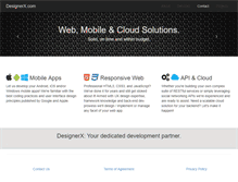 Tablet Screenshot of designerx.com